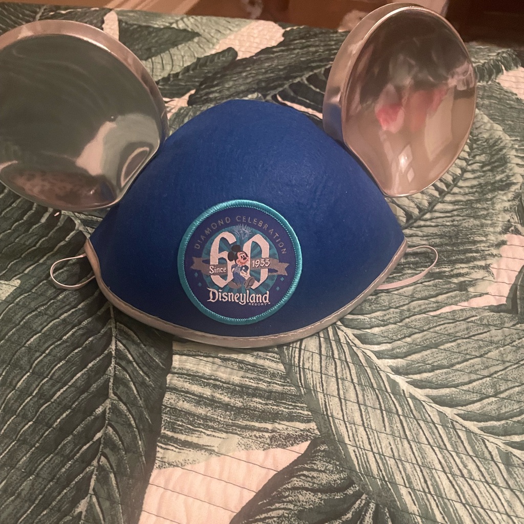 Brand New Disneyland Park 60 Years Anniversary Mickey Ears
